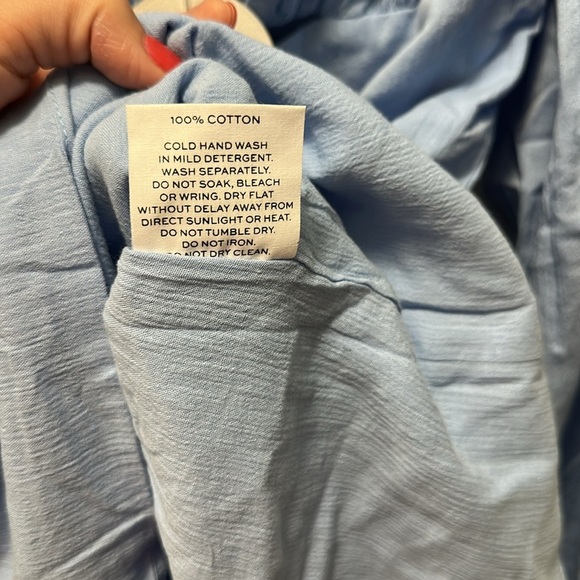 NWT! Revolve X Rumer the Label Camille Cotton Cutout Minidress. Size Large. $239 - Picture 7 of 7